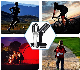  LED Reflective Vest USB Rechargeable Running Gear Night Light up Vest Safety Gear Adjustable Elastic Size Night Running LED Vest for Men/Women/Child