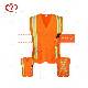  Polyester Roadway Reflective Vest Safety Vest Dfv1135