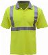  Hi-Vis Reflector Security Tape Stripes Sewing Safety Polo Shirt Reflective