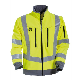 High Quality Mens Waterproof Hi Vis Softshell Jacket
