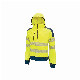  Reflective Working Clothes Breathable Safety Clothes Windproof and Water Repellent Softshell Jacket