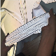  High Visible Reflective Stretch Fabric Tape /Elastic Spandex Reflective Tape