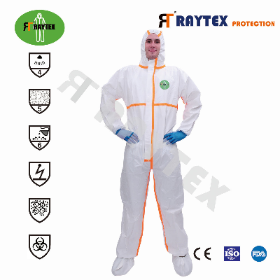 Disposable Coverall Type 4/5/6 En14126