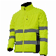  Two Tone High Visibility Reflective New Soft Comport Industry Construction Lightweight Work Wear Hi Vis Reflective Workwear Security Safety Jacket