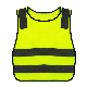  High Viz Kids Safety Vest Children Reflective Safety Wear Vest for Kids