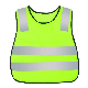  Kids Reflective Vest High Intensity Reflective Clothing Security Jackets Breathable Bright Color Reflective Safety Vest for Children
