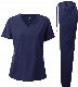  Custom Logo Comfortable Fabric Hospital Workwear Nurse Uniform Medical Scrubs