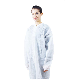  Disposable PP40g Working Clothes Lab Coat with Front Snap