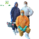  Disposable Non Woven Unisex Working Suit Coverall with Hood