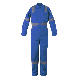  Custom Construction High Visibility Durable 80% Polyester 20% Cotton Factory Welding Coverall Jumpsuit Uniform Men Workwear Safety Overalls