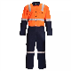  Safety Construction His Vis Protective Anti Fire Bib Overall Security Uniform Men Workwear Jacket Suit