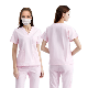  Operating Room Short Sleeve Hand Brush Doctor Nurse Short Sleeve Oral and Dental Work Clothes Scrub Suit
