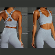 2 Piece Yoga Set Women Outfits Gym Fitness Clothing Work out Sets Workout Sport Clothes for Woman Sports Bra and Leggings manufacturer