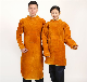  Cowhide Leather Welding Apron Work Apron Safety Apparel Long Sleeve Welding Clothes for Man and Woman