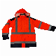 OEM Hi Vis Water-Proof Custom Construction Cotton Work Safety Jacket Industrial Wear Safety Clothing Construction Worker manufacturer