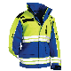  Heavy Duty Outdoor Uniform Protective Jacket Hi Visibility Reflective Parka