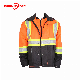 Mens 3 in 1 Safety Reflective Work Waterproof Winter Jacket