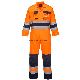  Safety Orange Color Taffeta Fire Resistant Coverall Oil Gas