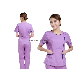  Hot Sale Short Sleeve O-Neck Clinic Nurse Scrubs Hospital Uniform