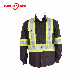 Fr Safety Shirt for Working Man with Reflective Tape