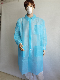  Disposable PP Lab Coat / Visit Coat with Bottons and Pockets for Unisex 30-50GSM