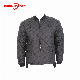 100% Polyester Mens Work Black Winter Quilted Thermal Freezer Jacket