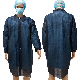  Polypropylene Nonwoven Disposable Lab Coats Cheap Disposable Lab Coats for Food Industry