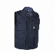  Men Winter Plus Size Outdoor Resistant Down Fleece Vest