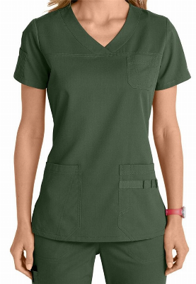 Fashionable Hospital Medical Nursing Scrubs Custom OEM Style