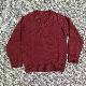  Custom British Style Burgundy Sweaters/Cardigan/Jersey/Knitting for Kindergarten/Primary/Secondary Students School Uniform