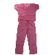  24 Years Factory Hospital PP Nurse Nonwoven Polypropylene Breathable Clinic Dental Sanitary Examination Medical Patient Work Clothing Uniform for Women