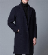  Source Manufacturer High Quality Wholesale Fabric Wool Coat/Can Export Seiko Fine Cut Medium Length Wool Coat 2024 New Arrival