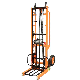 1ton 1.6m Hand Pallet Truck Stacker Hydraulic Manual Forklift for Material Handling