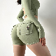  High Quality Custom Women Breathable Sport/Gym Shorts Summer Sexy Back Pocket Fitness Workout Fitness Shorts