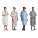  Factory Price Medical Patient Gown Hospital Wear Patient Clothes