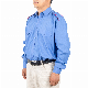 Polyester Cotton Men Women White Dress Government Working Shirt