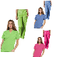  New Design OEM Poly Cotton Women′ S Scrub Sets Nurse Suit Hospital Uniform