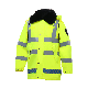  Fluorescent Reflective Raincoat Cotton Winter Warm Cold-Proof Clothing Cycling Clothing