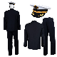  New Design Best Black Color Security Guard Uniform Security Office Janitor Uniform