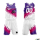 Plus Size Custom Sublimation Print Basketball Jersey Uniform