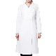  100% Cotton White Doctor′ S Uniform Lab Coat Hospital Uniforms