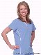 Doctor Customized Fashion Nursing Top W/Piping Scrubs Uniforms