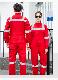  Reflective Stripe Work Clothes Long Sleeve One-Piece Fire Fighters Construction Jacket Uniforms