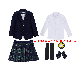  Customized International High Quality Primary High Kindergarten School Uniform for Children Kids Girls Boys with Factory Price (U2308)