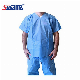  Short Sleeves Waisted Pants Medical Doctor Scrub Suits Medical Uniform
