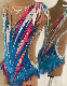  Custom Blue and White Cheerleading Uniforms