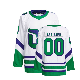  2024 Custom White Whalers Primegreen Hockey Jersey 37 Andrei Svechnikov 20 Sebastian Aho Hockey Uniforms for Men Women Youth