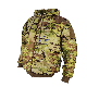 Military Outdoor Hunting Black Multicam Woobie Hoodie