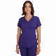 4-Way Stretch Scrub Top Elegant Medical Scrub Spandex Nursing Uniforms