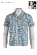 Environmental Friendly Green Grid Fashion Students Clothes Uniform Children Polo Shirt